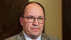 Marek Výborný, ministr zemdlství a pedseda KDU-SL (26. bezna 2025)