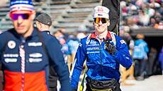 Petr Hák p�ichází na start svého prvního sprintu ve Sv�tovém poháru.