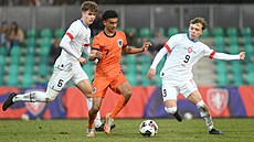 Mikulá� Kone�ný a Jan Feit proti Nizozemci Ayoubu Oukfirovi.