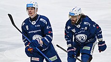 Brn�n�tí hrá�i Marek �aloga a autor gólu Peter Mueller.