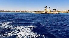 Egyptské letovisko Hurghada (12. ledna 2025)