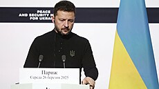 Ukrajinský prezident Volodymyr Zelenskyj (26. b�ezna 2025)