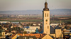 Kutná Hora, pohled na stedovkou perlu od základnových stanic Cetinu a O2