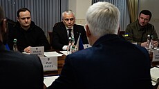 Petr Pavel v ukrajinské Od�se. (20. b�ezna 2025)