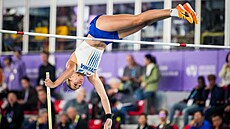 Amálie vábíková bhem halového MS v Nankingu