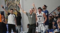 D��ín, 22.3. 2025, basket D��ín - Nymburk, utkání nadstavbové skupiny A1 NBL....