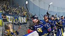 Litomice, 28.3. 2025, Litomice - Zlín. 6. zápas semifinále play off 1....