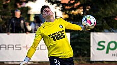 Varnsdorf, 9. 3. 2025, 2. fotbalová liga FK Varnsdorf - Zbrojovka Brno. Branká�...