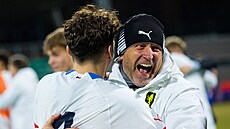 Chomutov, 22. 03. 2025, elitní fáze kvalifikace o mistrovství Evropy U19. �esko...