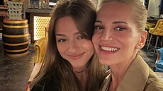 Dara Rolins pop�ála dce�i Lau�e Homolové na Instagramu k 17. narozeninám. (25....