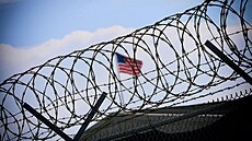Americká základna Guantánamo na Kub� (9. �ervna 2014)