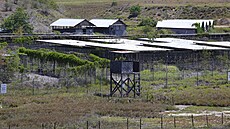 Americká základna Guantánamo na Kub� (9. �ervna 2014)