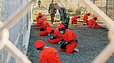 Americká základna Guantánamo na Kub� (9. �ervna 2014)