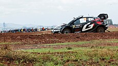 Kalle Rovanperä bhem Safari rallye Kea