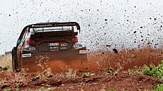 Kalle Rovanperä bhem Safari rallye Kea