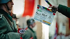 Z natá�ení filmu Gerta Schnirch.