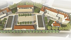 Hradecká radnice plánuje vybudovat mezi kasárny nové nám�stí.