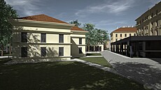 Revitalizace ve�ejného prostranství v areálu Vrbenského a Gayerových kasáren v...