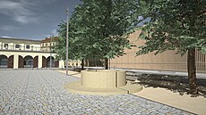 Revitalizace ve�ejného prostranství v areálu Vrbenského a Gayerových kasáren v...