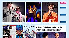 Jak �el �as. V Plze�ském Prazdroji je výstava k 33 let�m hudebních cen �eb�ík.