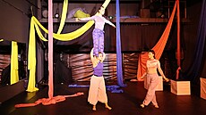 Cirkulárium, zázemí nového cirkusu v Plzni, vzniklo v pat�e OC Atom na...