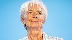 Prezidentka ECB Christine Lagardeová má na svém instagramovém ú�tu víc fanou�k�...