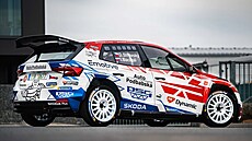 �koda Fabia RS Rally2 posádky Dominik St�íteský, Igor Bacigál, pro sezonu 2025...