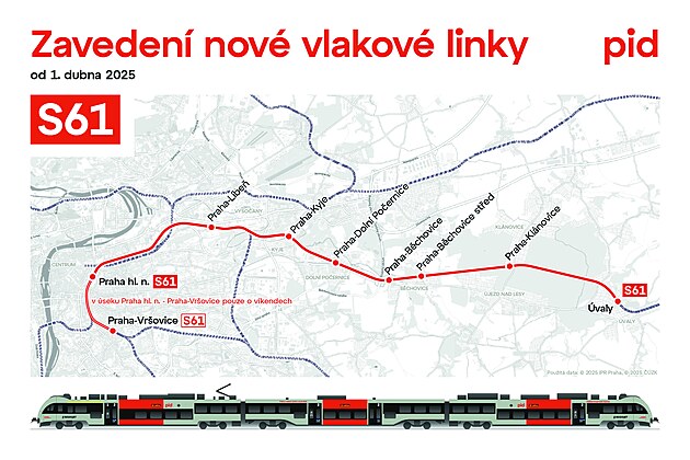 Zaveden nov vlakov linky