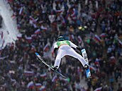 An�e Lani�ek v Planici.