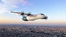 Návrh vodíkového letadla Airbus ZEROe (30. bezna  2025)
