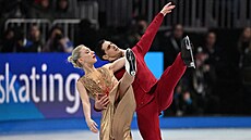 Piper Gillesová a Paul Poirier ve svém volném tanci na MS v Bostonu.