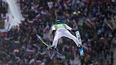 An�e Lani�ek v Planici.