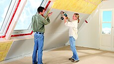 Zateplení šikmé střechy