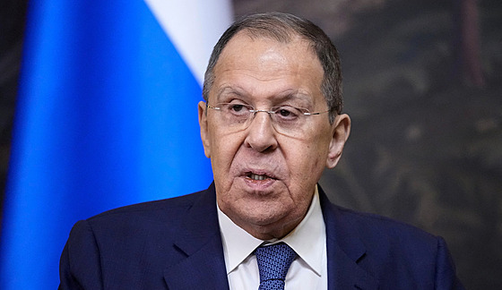 Sergej Lavrov na jednání s ministry zahranií Konfederace sahelských stát v...