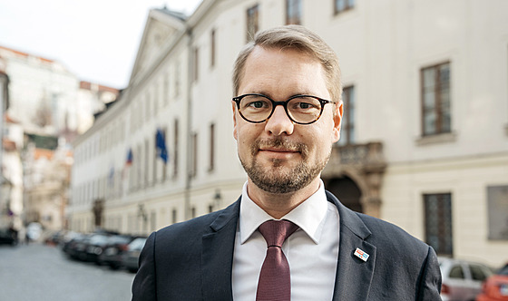 Matj Ondej Havel, místopedseda TOP 09, poslanec Parlamentu R za...