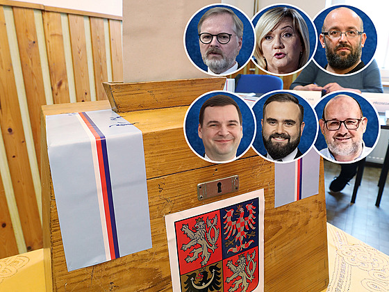 Ve vý�ezu zleva naho�e Patr Fiala, Alena Schillerová, Daniel Sterzik, Petr...