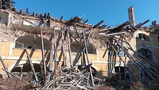 �i�kovy kasárny v Terezín� (4. dubna 2025)