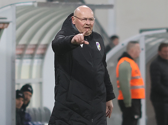 Plzeský trenér Miroslav Koubek