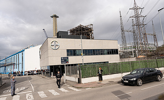Farmaceutický závod německé společnosti Bayer ve městě Langreo ve Španělsku (9....