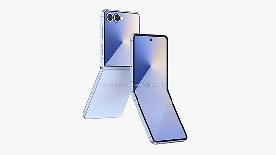 Samsung Z Flip 7 rendery