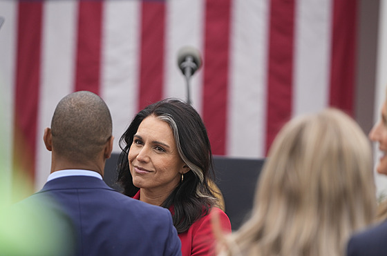 �éfka tajných slu�eb Spojených stát� Tulsi Gabbardová.