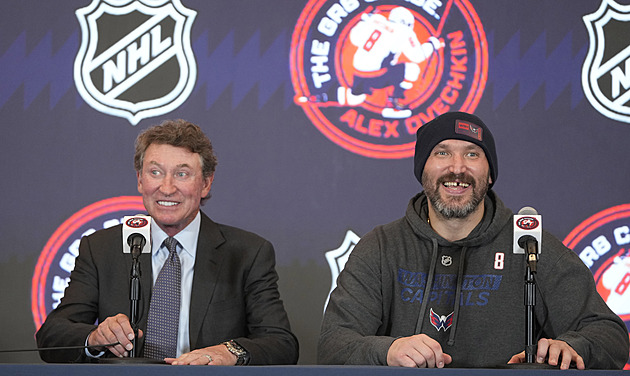 Historie, notovali si Gretzky a Ovečkin. Rus přeskočil Jágra, rekord do prázdné odmítl