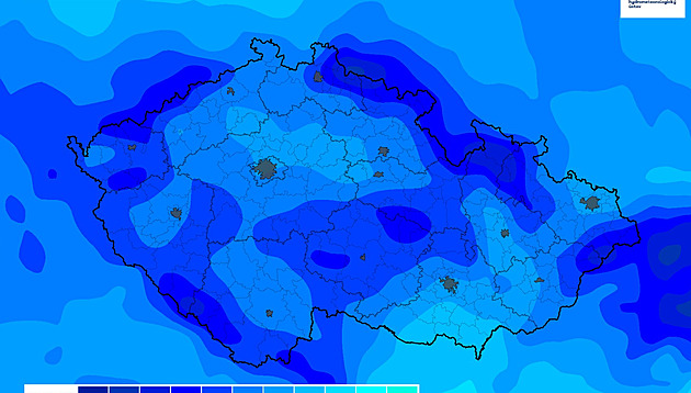 Do Česka vpadne arktický vzduch. Ještě v pátek 20 stupňů, v neděli už pod nulou