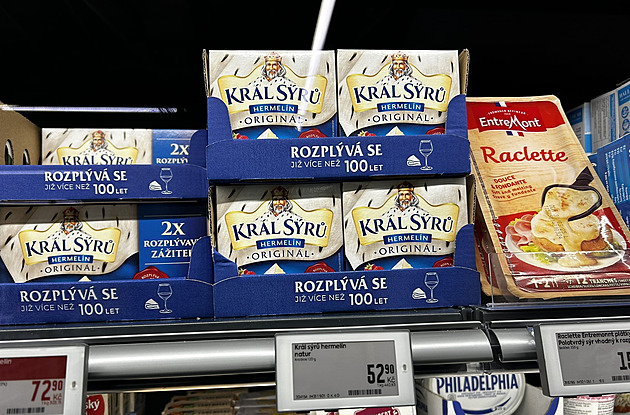 Hermelín za třicet, ale i za dvojnásobek. Ceny v obchodech umějí překvapit