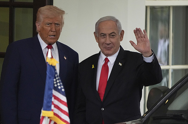 Setkání v době sílícího tlaku. Trump má příští pondělí přijmout Netanjahua