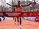 Rodrigue Kwizera z Burundi vyhrál Pra�ský p�lmaraton 2025 v �ase 58:54.