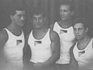 et olympionici, Ladislav Vcha druh zleva.