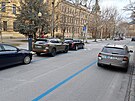  V jednosmrn ulici Jana Masaryka ped jihlavskm gymnziem a kinem Dukla u...