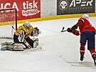 Ve tvrtfinle play off si jihlavt hokejist (ve lutm) ve tyech zpasech...