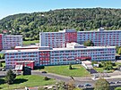 Nemocnice v Most. Takto vypad dnes.